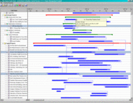 ActiveGanttVC Scheduler Component screenshot